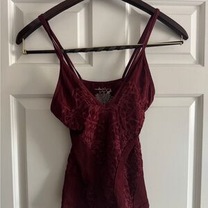 Burgundy Camisole